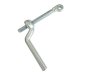 Ramp Fastener Assembly, Zinc Plated, Acme Thread 135.5mm, 183.5mm Length