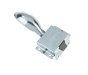 Slam Lock With Handle, Non-Locking, Zinc Plated, 84 x 51 mm, 10 mm Tongue
