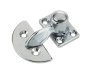 Gravelly Fastener & Striker Plate, Small, 33 x 23mm, Chrome Plated
