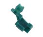 Actuator Rod Clip, Green, For 4 mm Rod, 4.5 mm Thick, Plastic