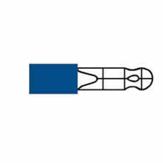 Blue Pre-Insulated Bullet Terminals - 4.70mm (Pack of 50) - 0-001-14