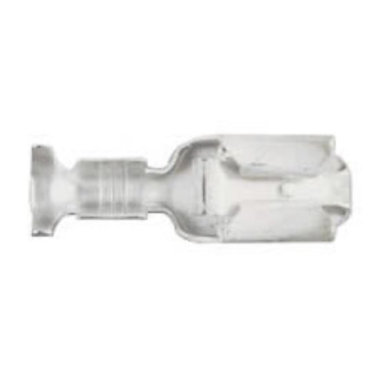 Push-On Terminal with High Current Shoe - 6.3mm for 2.5-4.0mm cable Pack 50 - 0-005-29