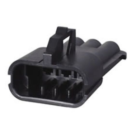 Delphi Type 2.80mm Male Blade Housing - 3 Way - Each - 0-011-73