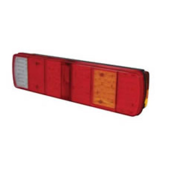 8 Function LED Rear Combination Lamp - S/T/Fog/SM/DI/Ref/Rev/NPI - 24V - right hand - Each - 0-069-50