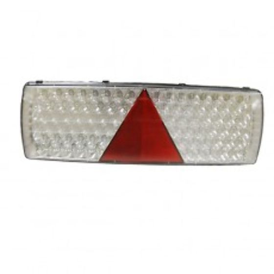 6 Function LED Commercial Trailer Rear Combination Lamp - Stop/Tail/DI/Fog/Ref/SM - 24V - LH - Each - 0-079-51