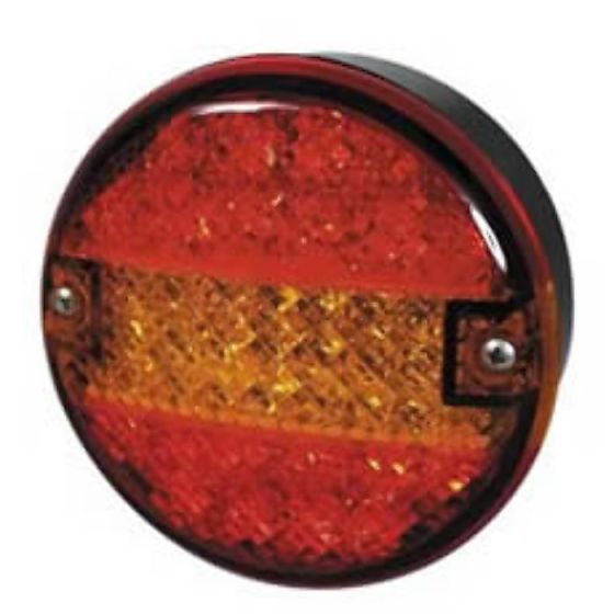 3 Function LED Rear Combination Lamp - Stop/Tail/Direction Indicator - 24V - Each - 0-097-70