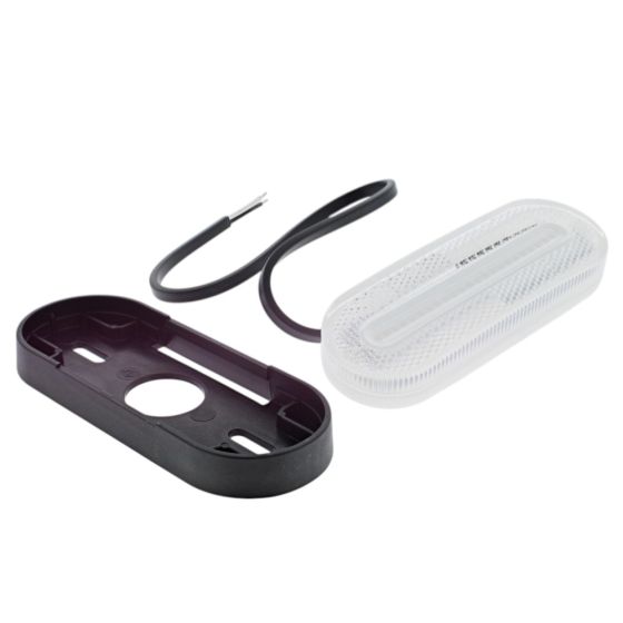 Durite Clear Front LED Marker Lamp 12/24V - 0-169-00