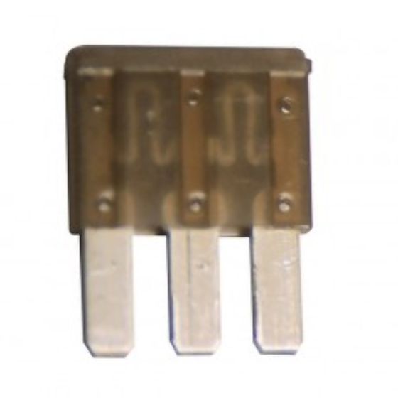 Tan Micro 3 Triple Blade Type Fuse - 5A (Pack of 10) - 0-371-56