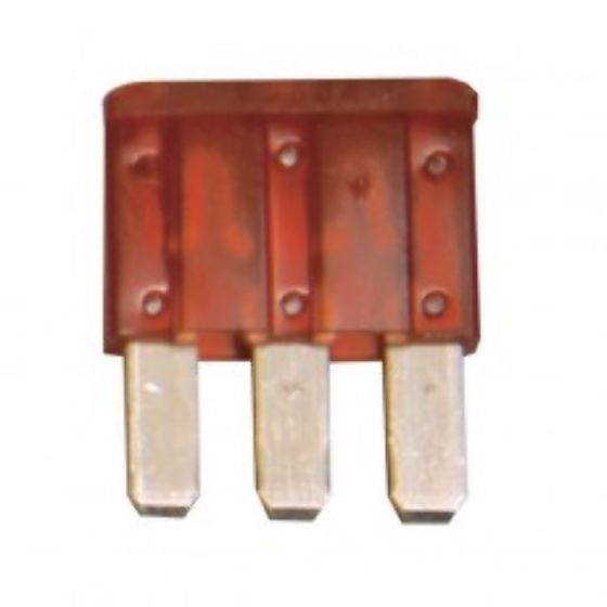 Red Micro 3 Triple Blade Type Fuse - 10A (Pack of 10) - 0-371-61