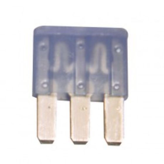 Blue Micro 3 Triple Blade Type Fuse - 15A (Pack of 10) - 0-371-66