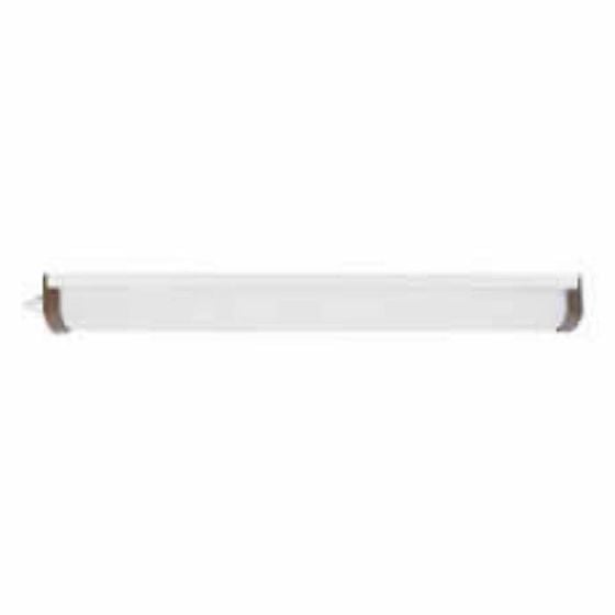 Low Profile Fluorescent Lamp in White Stove Enamelled Steel - 12V 13W - Each - 0-413-00