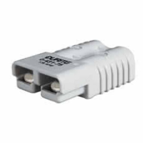 Grey Polycarbonate 2-Pole High Current Connector - 175A (Pack of 100) - 3-431-75