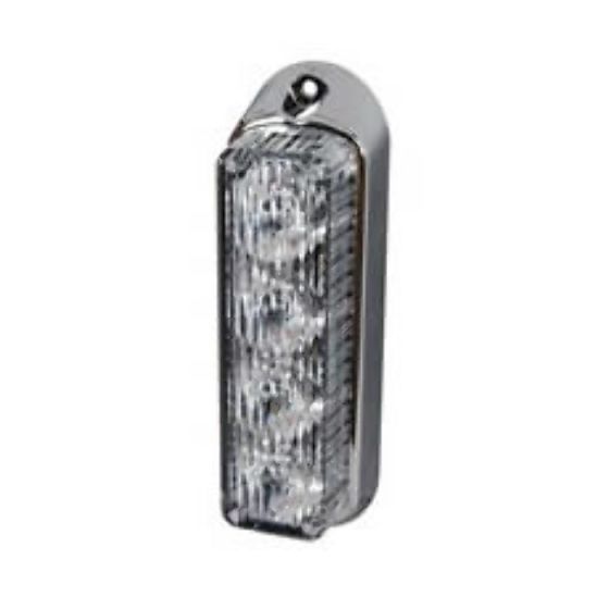 Red High Intensity 4 LED Vertical Warning Light - 12/24V - Each - 0-442-35