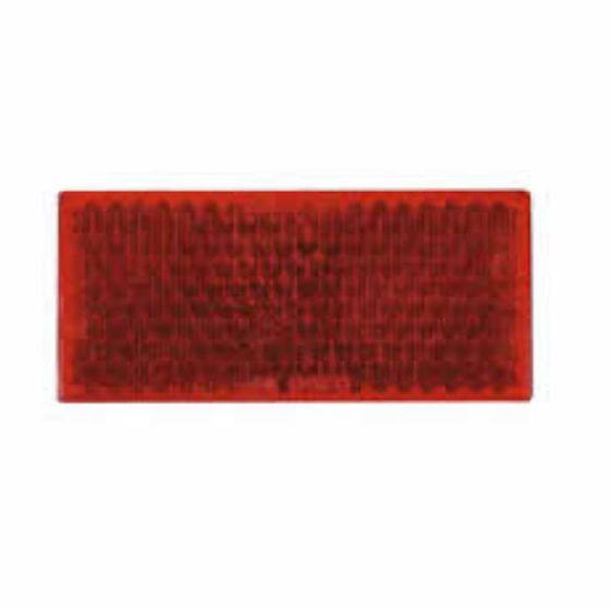 Red 104x51mm Self-Adhesive Reflector - Each - 5-505-55