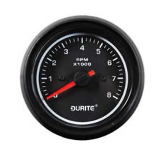 12/24V LED Illuminated Marine Tachometer - 85mm - 8000RPM - Each - 0-525-80