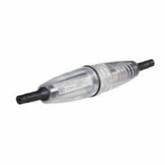 Splashproof In-Line Fuseholder Protected to IP66 for 32mm Fuse up to 10A PK 5 - 0-584-90