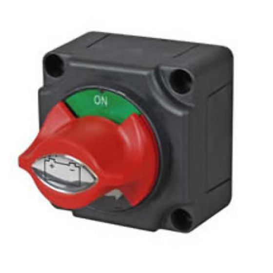 Rotary Marine Battery Isolator with Removable Control Knob in Off Position - 300A 48V - Each - 0-605-11