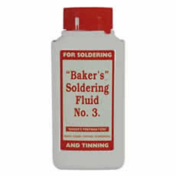 Baker's No. 3 Soldering Fluid - 250ml - 0-664-25