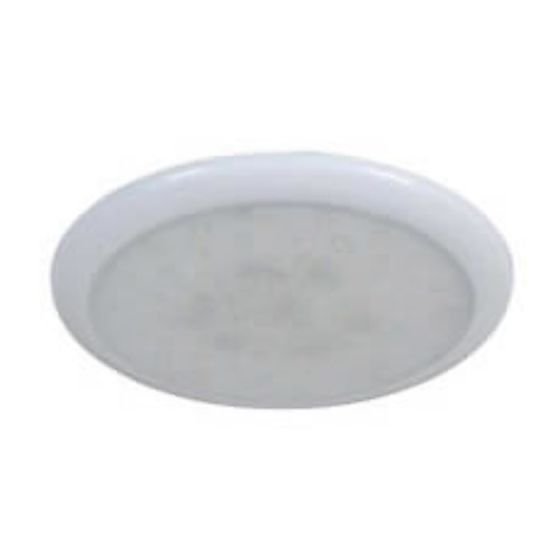 72 White LED Roof Lamp - IP66, 12/24V - Each - 0-668-10