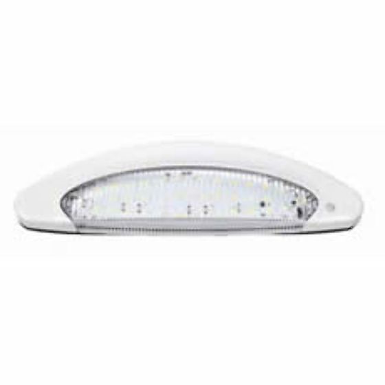 White LED PIR Awning Lamp - 12V - Each - 0-668-50