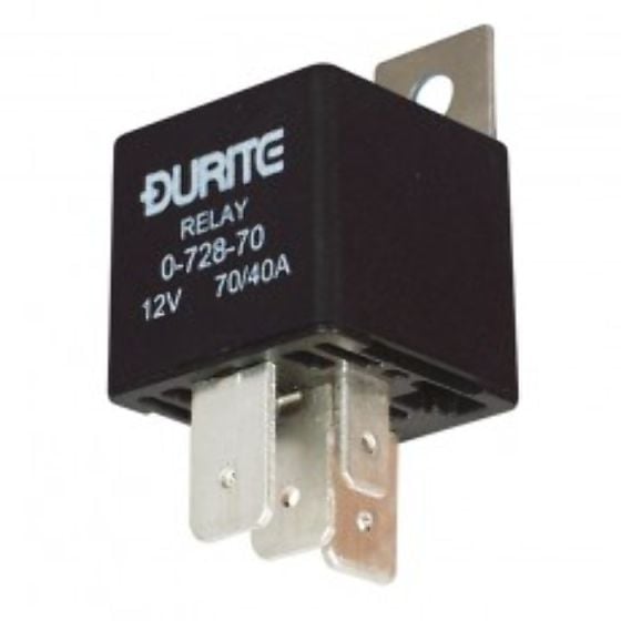 24V Mini Heavy Duty Change Over Relay - 30/40A - Each - 0-728-40