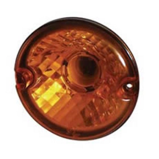 Rear Direction Indicator Lamp with Opticulated Reflector - 95mm diameter, - Each - 0-768-28