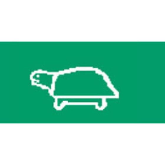 Green Slow Rocker Switch Lens - top half (Pack of 5) - 0-791-48