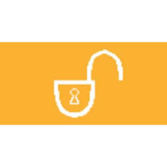 Amber Unlock Rocker Switch Lens - top half (Pack of 5) - 0-791-56