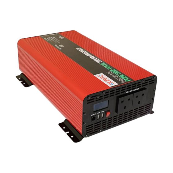 Durite Inverter Sine Wave 12 Volts Dc To 230 Volts Ac 2000 Watt Bx1 - 0-857-20