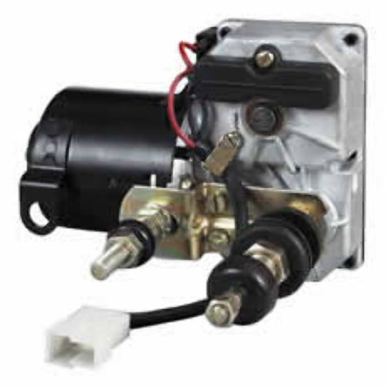 12V Wiper Motor - Switched/Autopark 58mm Twin Shaft 80 degree - Each - 0-866-80