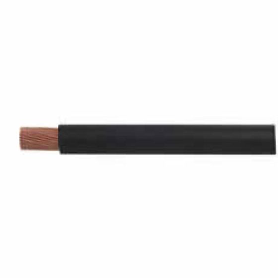 Black Copper Core PVC Starter Cable - 60mm x 30m - 3-983-00