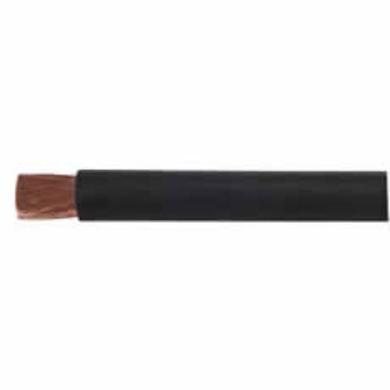 Black Copper Core Flexible PVC Starter Cable - 20mm x 10m - 4-980-11