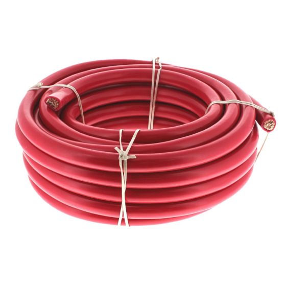 Red Copper Core Flexible PVC Starter Cable - 60mm x 10m - 0-983-15