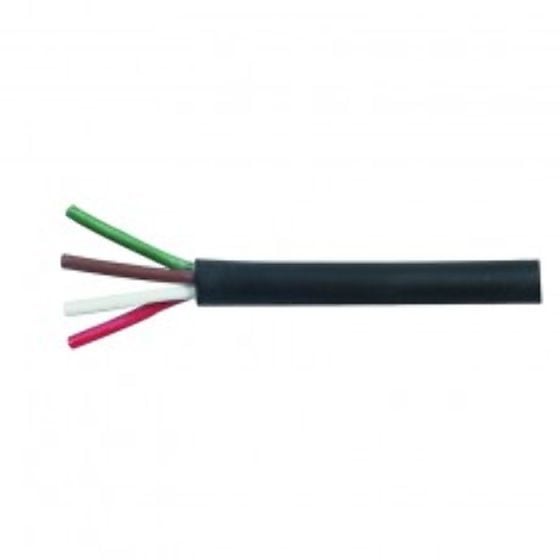 4 Core Thin-Wall PVC Trailer Cable - 1mm x 100m - 3-993-50