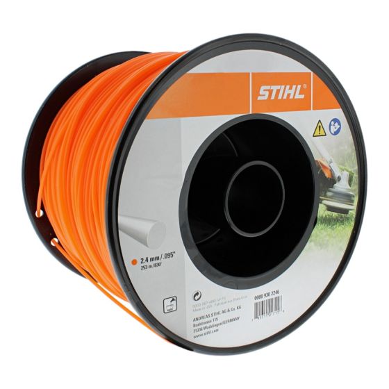 Mowing Line, 2.4mm x 253 m, Round Section for Stihl  - 0000 930 2246