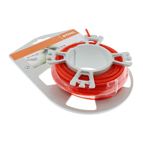 Carded Quiet line red - 2.7mm x 9m for Stihl AutoCut 30-2, 40-2, 40-4 - OEM No. 0000 930 2422