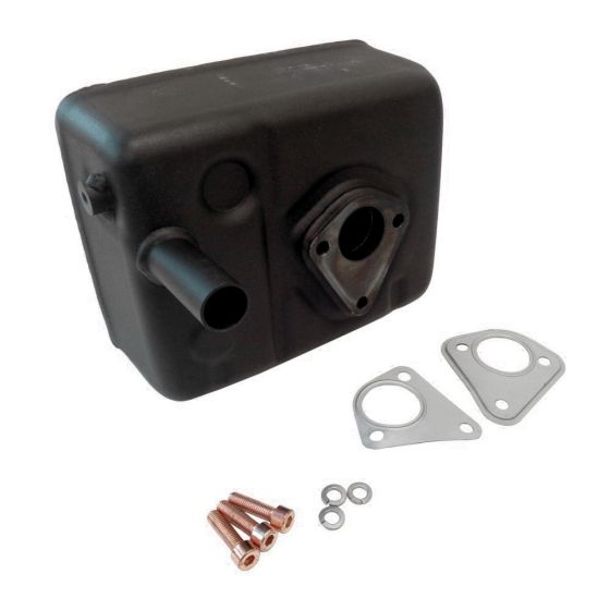 Muffler/Exhaust Assembly fits Hatz 1D41S - 01507702 (was 01507701)