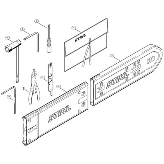 Tools & Extras for Stihl 028 Chainsaw