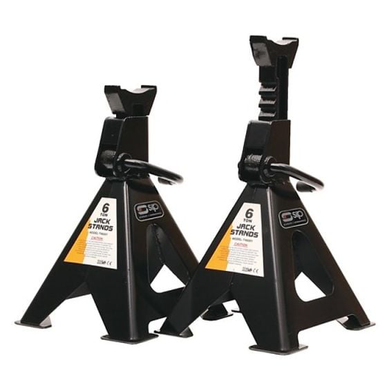 SIP 6.0 Ton Jack Stand Lifting Height 395mm - 605mm