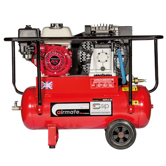SIP ISHP5.5/50 Industrial Honda Petrol Compressor