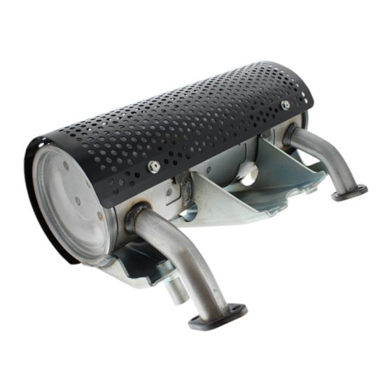 Right Exhaust for Honda GX630, GX660, GX690 Engines - 06183-ZCK-0000