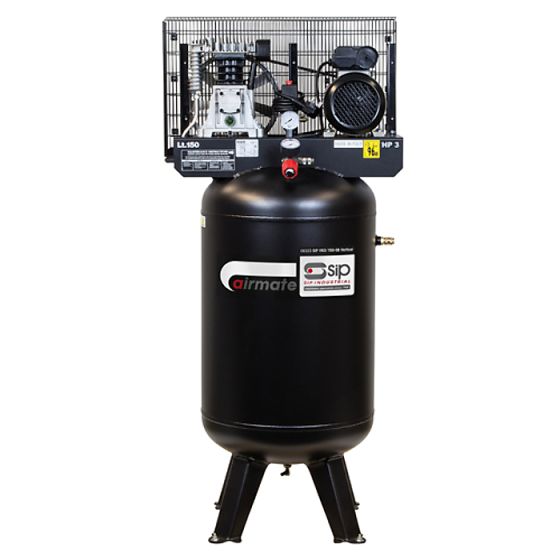 SIP VN3/150-SB Vertical Tank Air Compressor