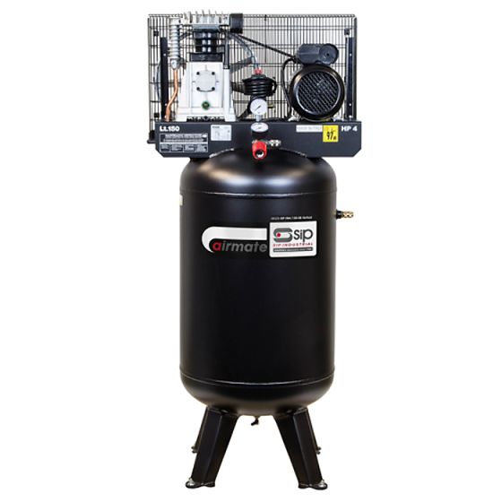 SIP VN4/150-SB Vertical Tank Air Compressor