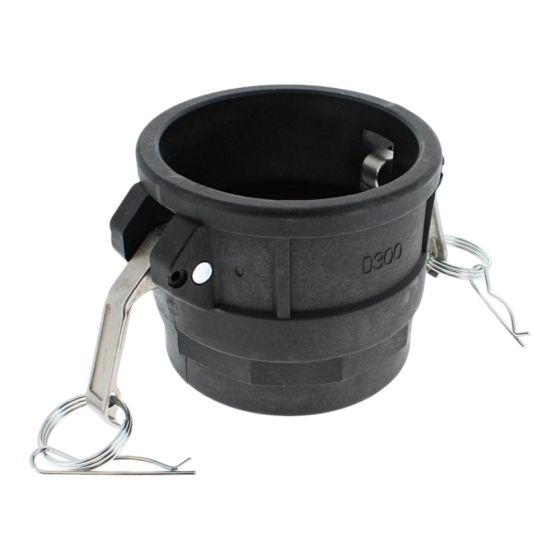 3" Type D X BSPP Female Polyprop Camlock Coupling