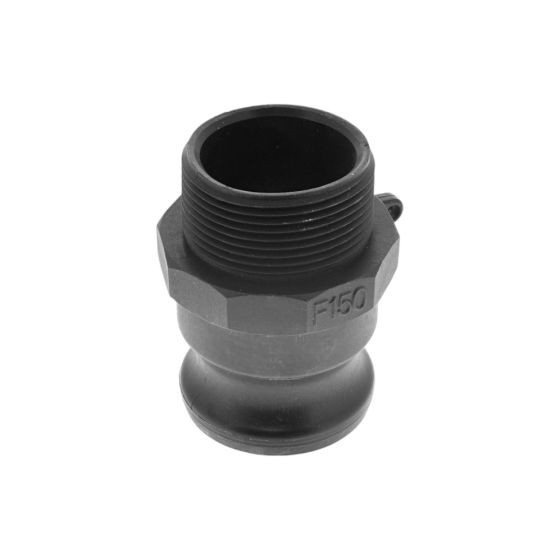 1.1/2" Type F X BSPT Male Polypropylene Camlock Coupling