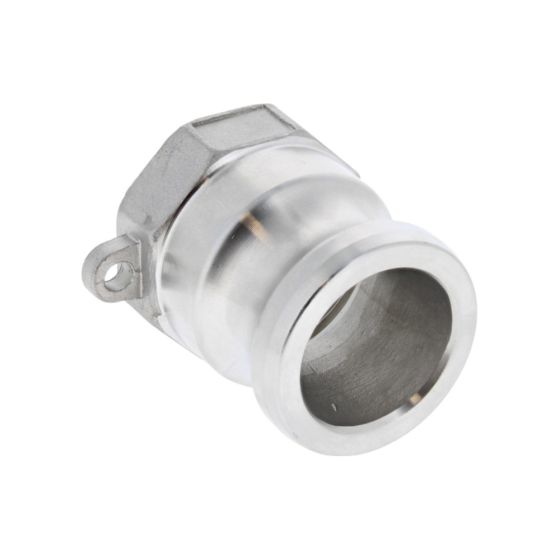 1" Type A Camlock X BSPP Female Stainless Steel