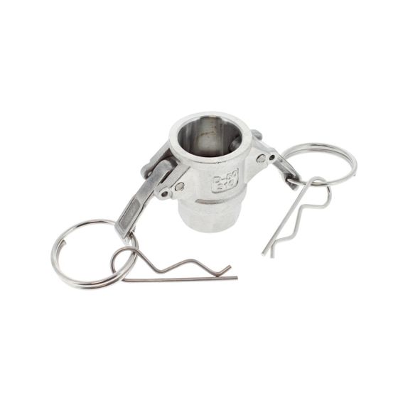 1/2" X BSPP Female Stainless Steel Type D Camlock Coupling