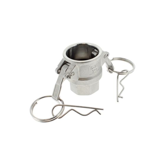 3/4" Type D Camlock X BSPP Female Stainless Steel Camlock Coupling