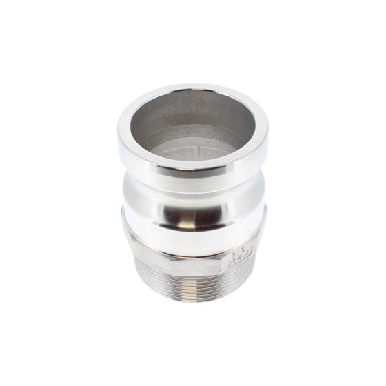 2" Type F X BSPT Male Stainless Steel Camlock Coupling
