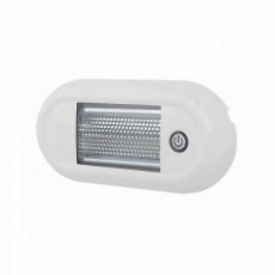 Roof Lamp, Touch LED White, IP67, ECE R10 - 12/24V - Each - 0-668-68